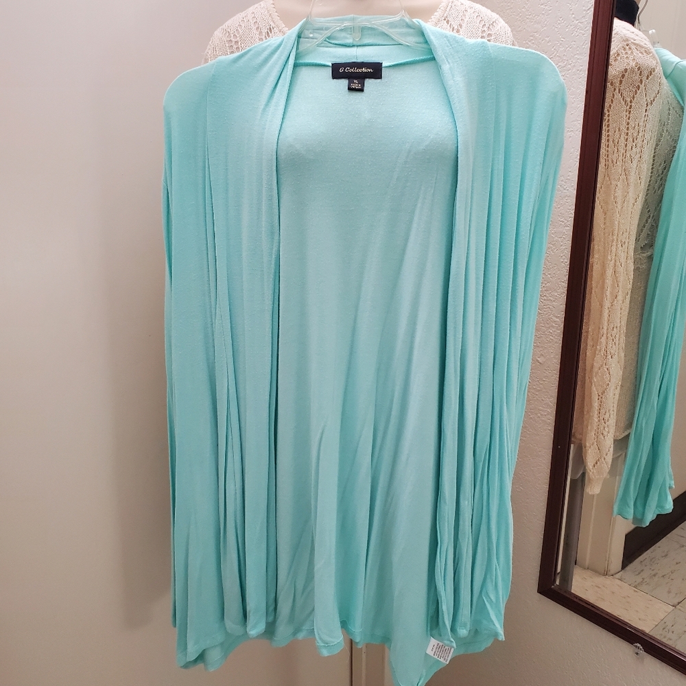 GG Collection Women's Cardigan in Light Blue